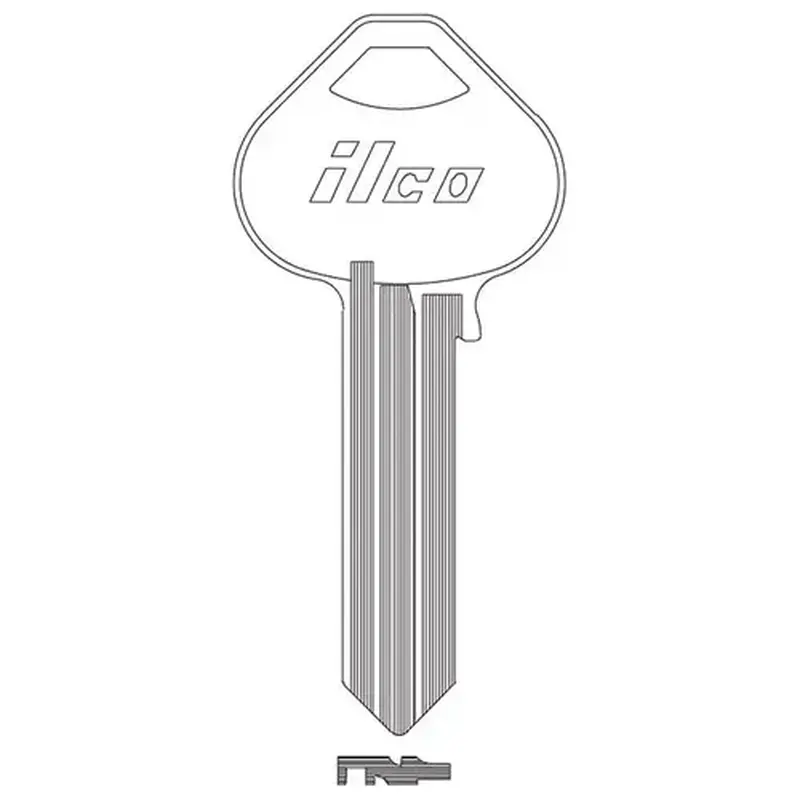 Kaba Ilco A1011-5N-ILCO Key Blank