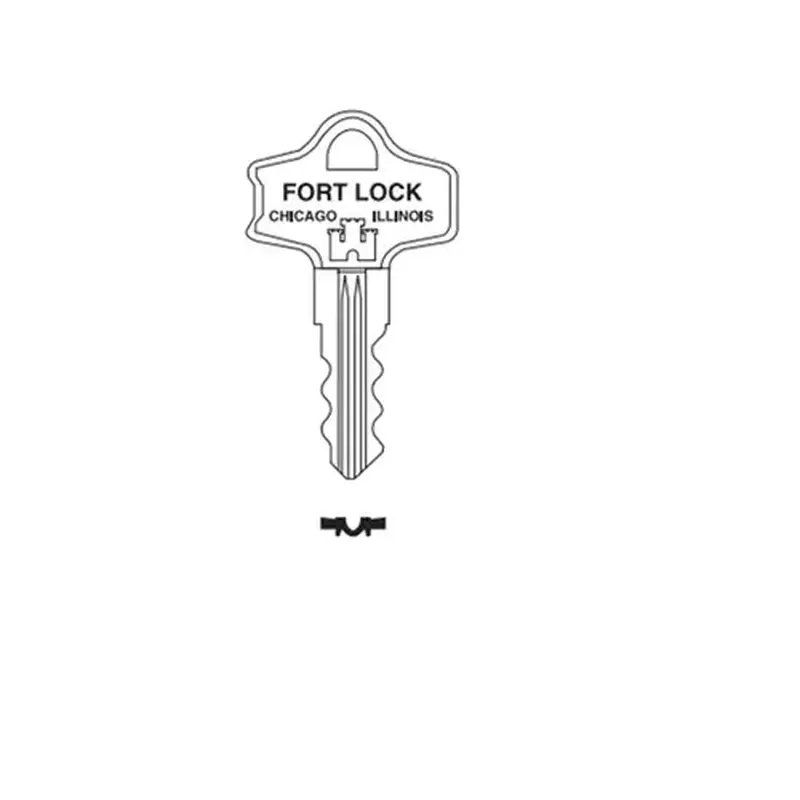 Compx Security K750 Fort Key Blanks F/5000 Series 750 Keyway Brass