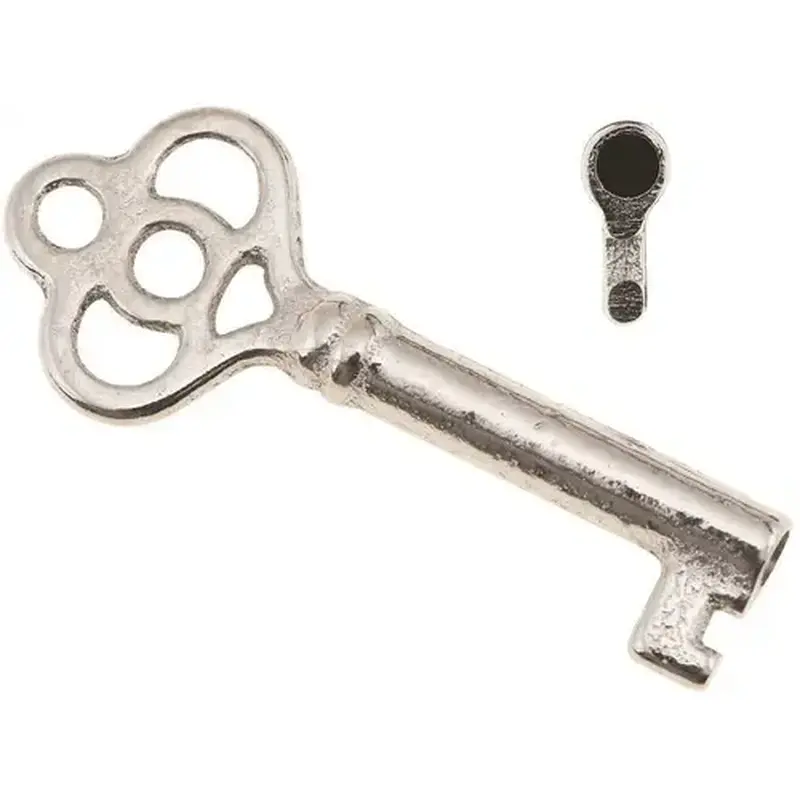 Kaba Ilco 24B Barrel Blank Utility Key Silver