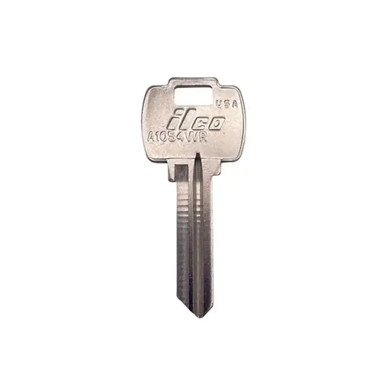 Kaba Ilco A1054WR-XCP10 Falcon KB1577R Blank Key Silver - pack of 10