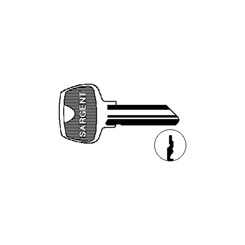 Sargent 275RC 5-Pin Key Blank