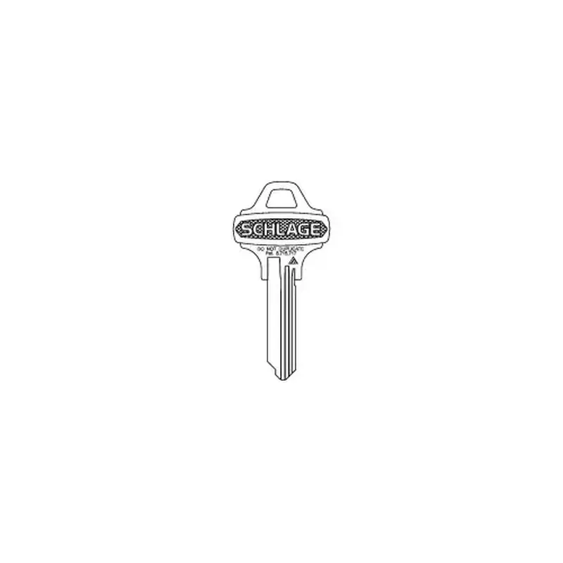 Schlage Commercial 35-003C100 Full Size Everest Control Key Blank C100 Keyway