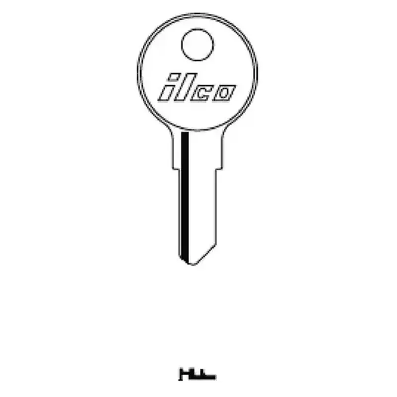 Kaba Ilco 1654KB2 KB2 Kimball Key Blank * must be purchased in multiples of 50 *