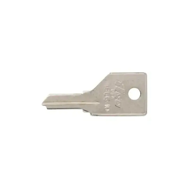 Kaba Ilco 1866-10-XCP10 Pundra Blank Key Silver - pack of 10
