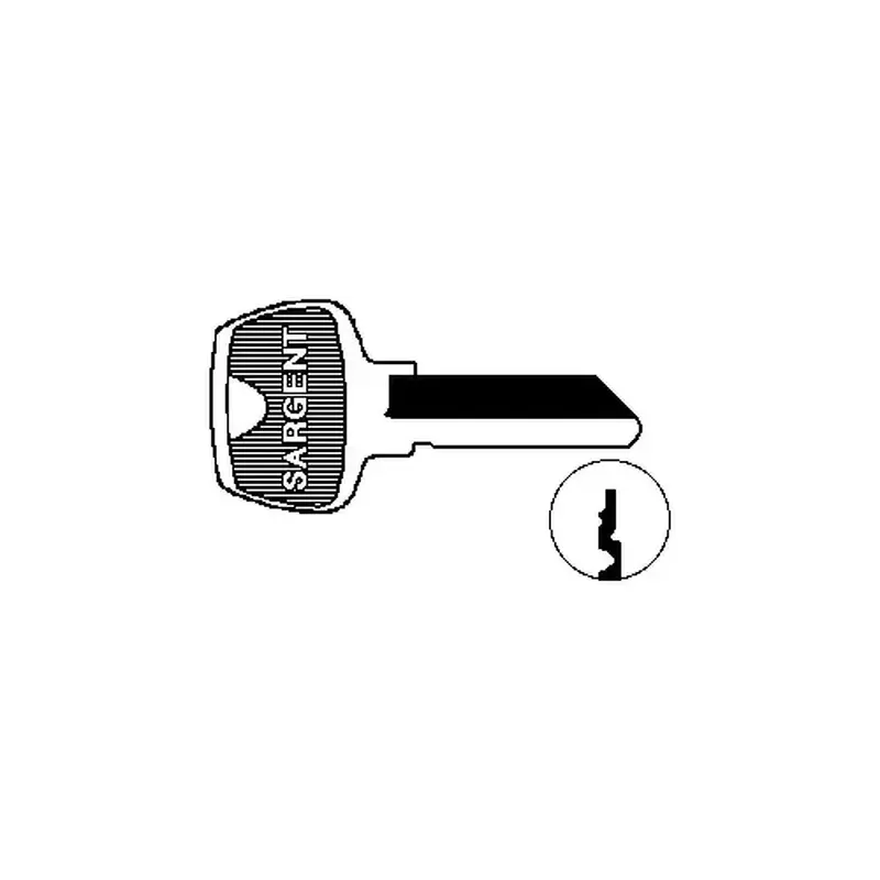 Sargent 275LJ 5-Pin Key Blank