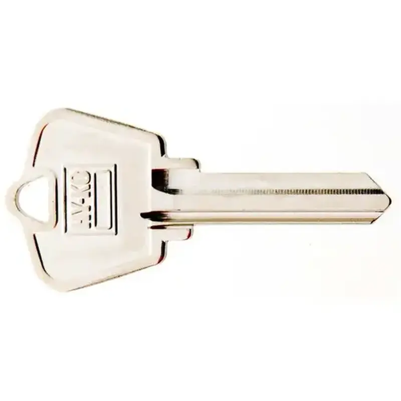 Hy-Ko 11010AR4 Key Blank, Brass, Nickel, For: Arrow Cabinet, House Locks and Padlocks
