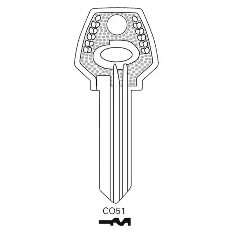 Jet CO51-JET Key Blank