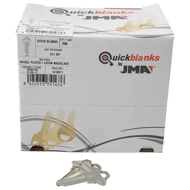 JMA SC1-NP-250PK-JMA Key Blank