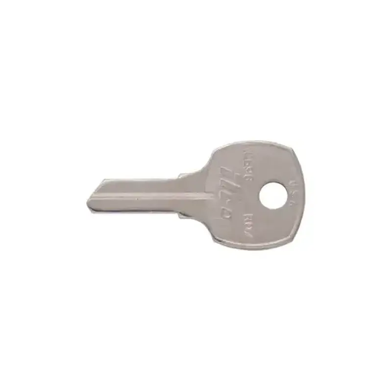 Kaba Ilco 1069G National Cabinet D8787 Blank Utility Key Silver