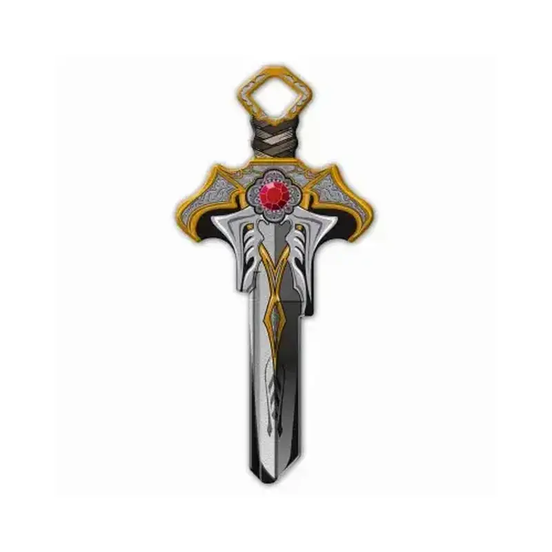 LUCKY LINE B144S Key Blank Key Shapes Dagger House Double For Schlage SC1 Multicolored