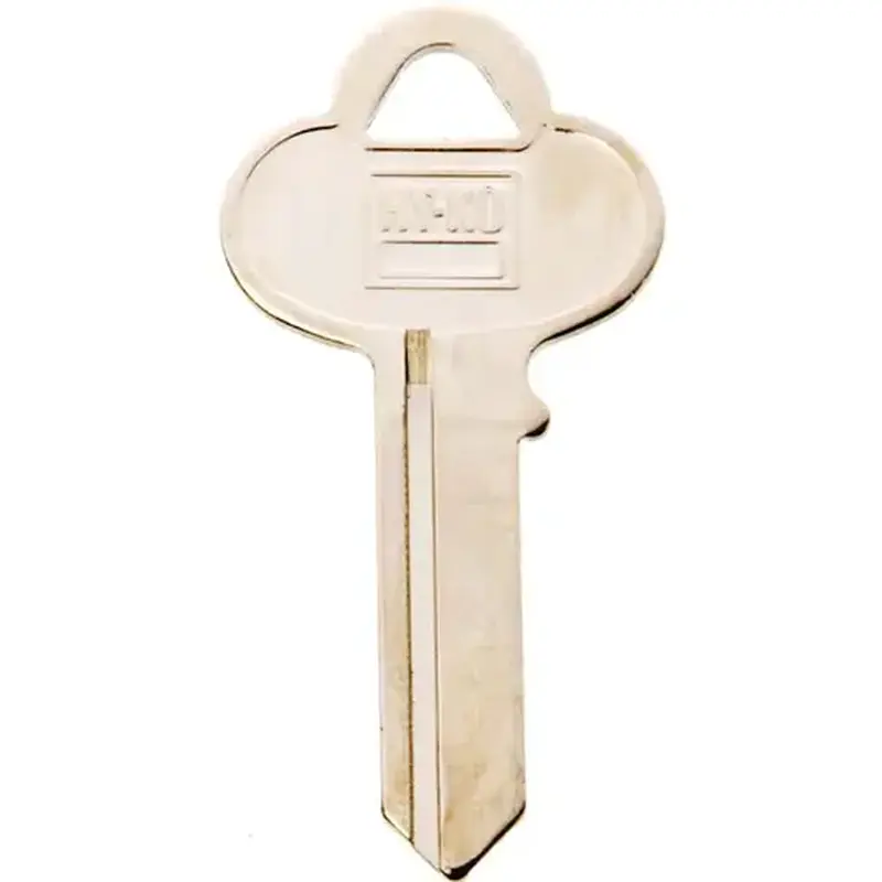 Hy-Ko 11010CO3-XCP10 Key Blank, Brass, Nickel, For: Corbin Russwin Cabinet, House Locks and Padlocks - pack of 10