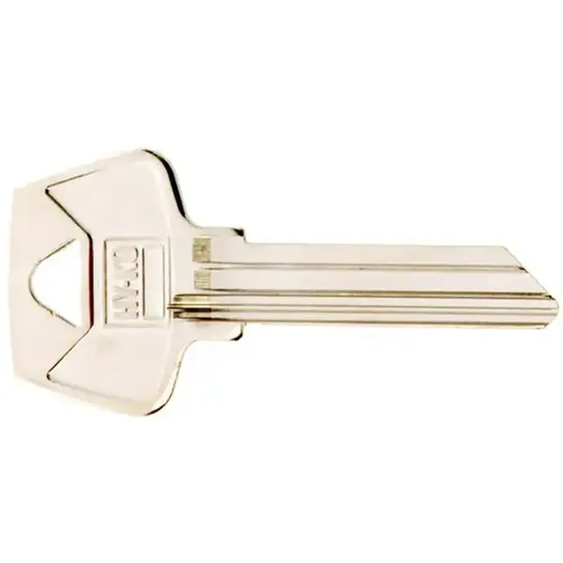 Hy-Ko 11010S31-XCP10 Key Blank, Brass, Nickel, For: Sargent Cabinet, House Locks and Padlocks - pack of 10