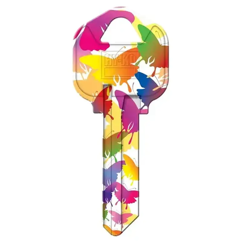 Hy-Ko 16010KW1-19 KW1-19 KEYBLANK BUTTERFLIES Nickel