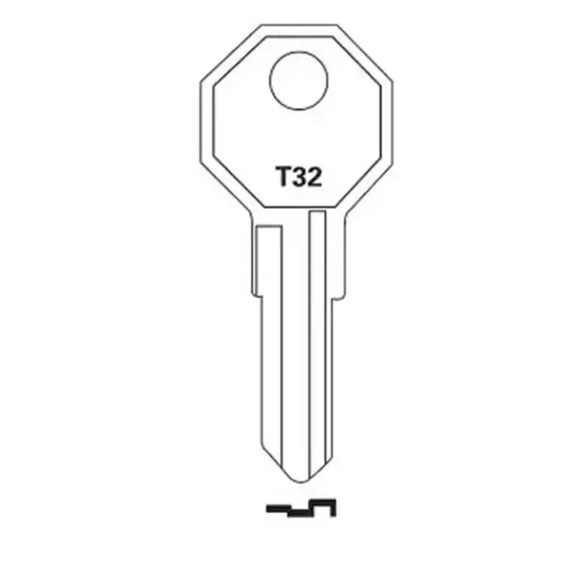 Jet T32-JET Key Blank