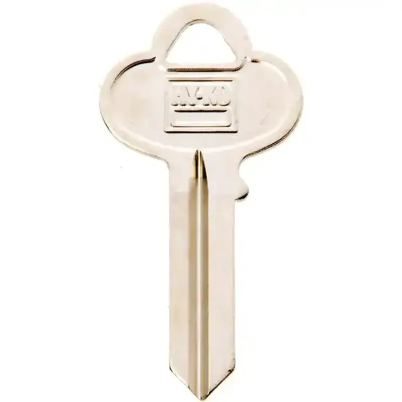 Hy-Ko 11010CO5-XCP10 Key Blank, Brass, Nickel, For: Corbin Russwin Cabinet, House Locks and Padlocks - pack of 10