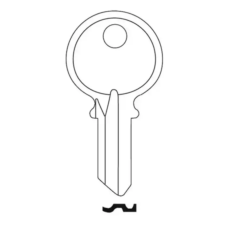Jet 19-NS-JET Key Blank