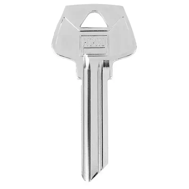 Hy-Ko 11010S45-XCP10 Key Blank, Brass, Nickel-Plated, For: Sargent S45 Locks - pack of 10