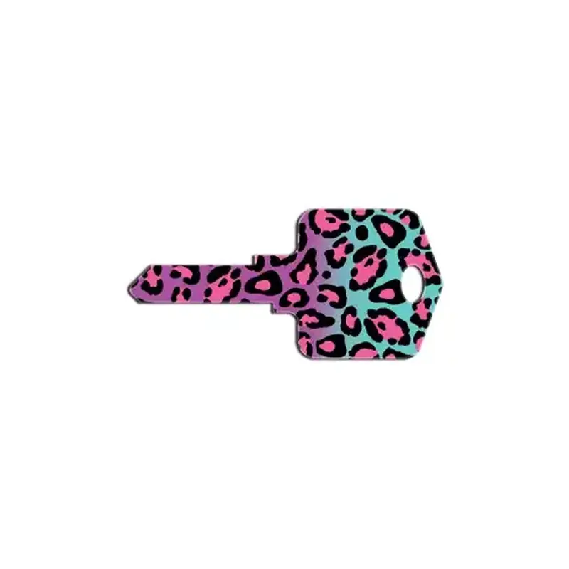 Howard Keys KW-KL5-XCP5 Kool Keys Fashion Leopard - pack of 5