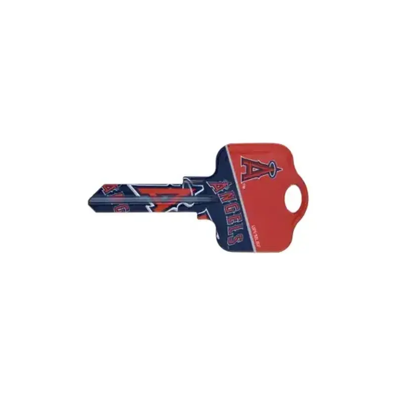 Ilco Unican Corporation KW1-MLB-ANGELS Team Key MLB Anaheim Angels Painted