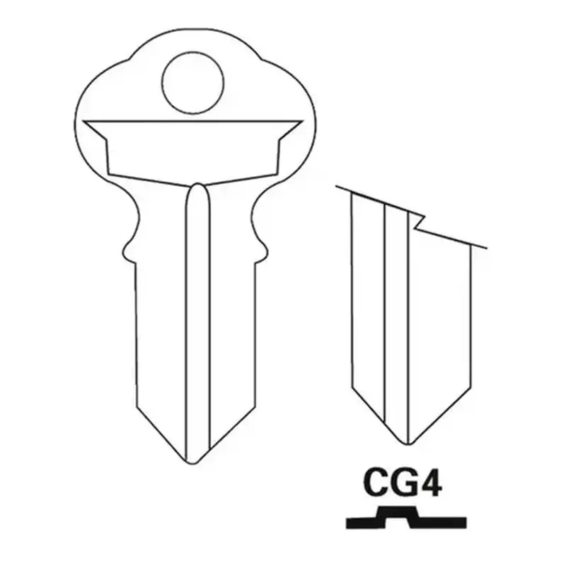 Jet CG4-JET Key Blank