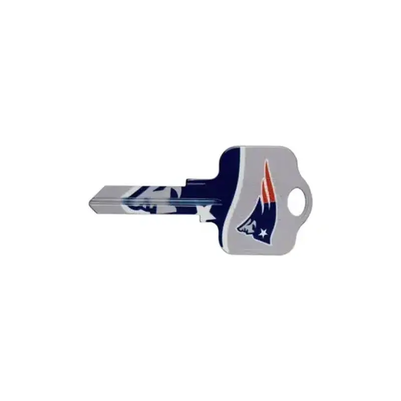 Ilco Unican Corporation SC1-NFL-PATRIOTS Team Key NFL New England Patriots Painted