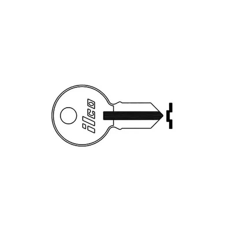 Kaba Ilco S1041H-XCP5 Illinios 100 Blank Key Silver - pack of 5
