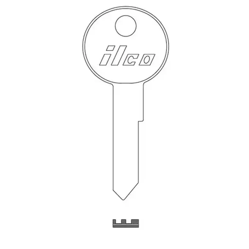 Kaba Ilco UNI29-SI-ILCO Key Blank