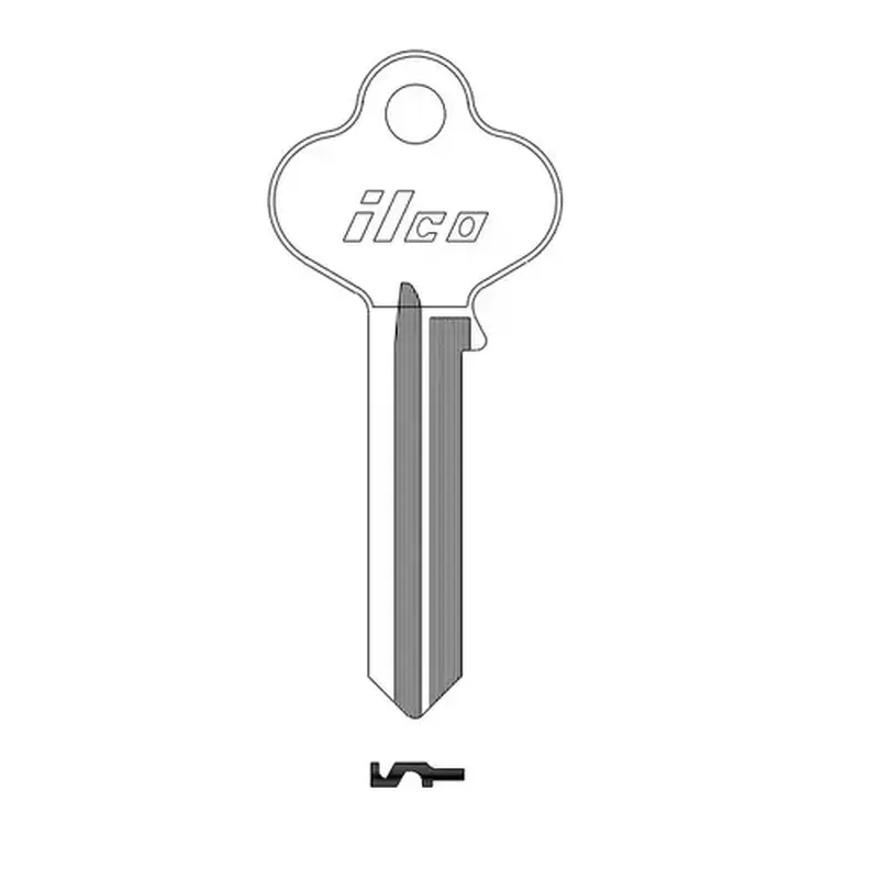 Kaba Ilco 1011PN-ILCO Key Blank Russwin N/P 1011Pn