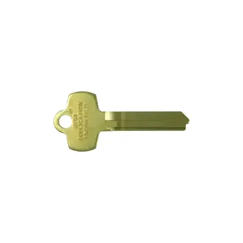 BEST 1A1R1 Best NS Key Blank R Keyway Do not Duplicate/No Border