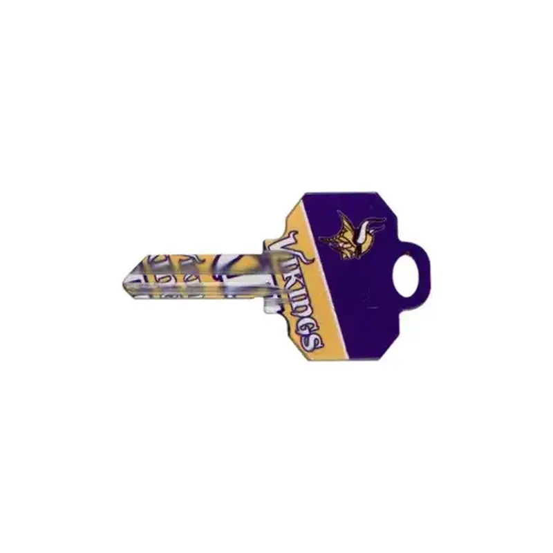 Ilco Unican Corporation SC1-NFL-VIKINGS Team Key NFL Minnesota Vikings Painted