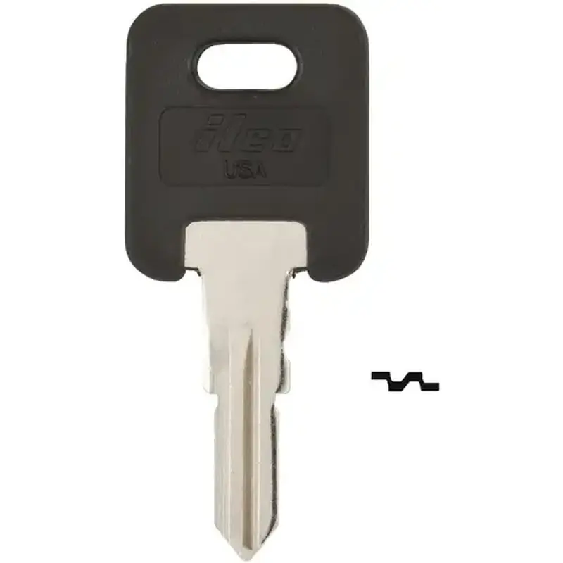 Kaba Ilco AJ00001262 FIC 1681 RV Motor Home Key Blank, FIC3-P - pack of 5