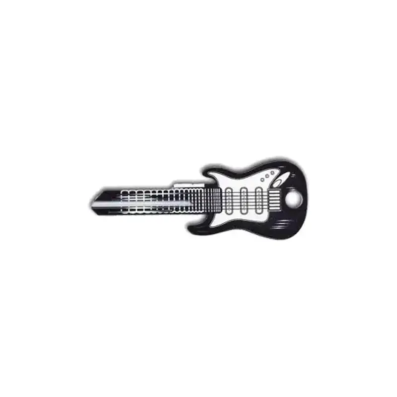 Rockin Keys 3681 SC1 Black Fender Guitar Key Painted