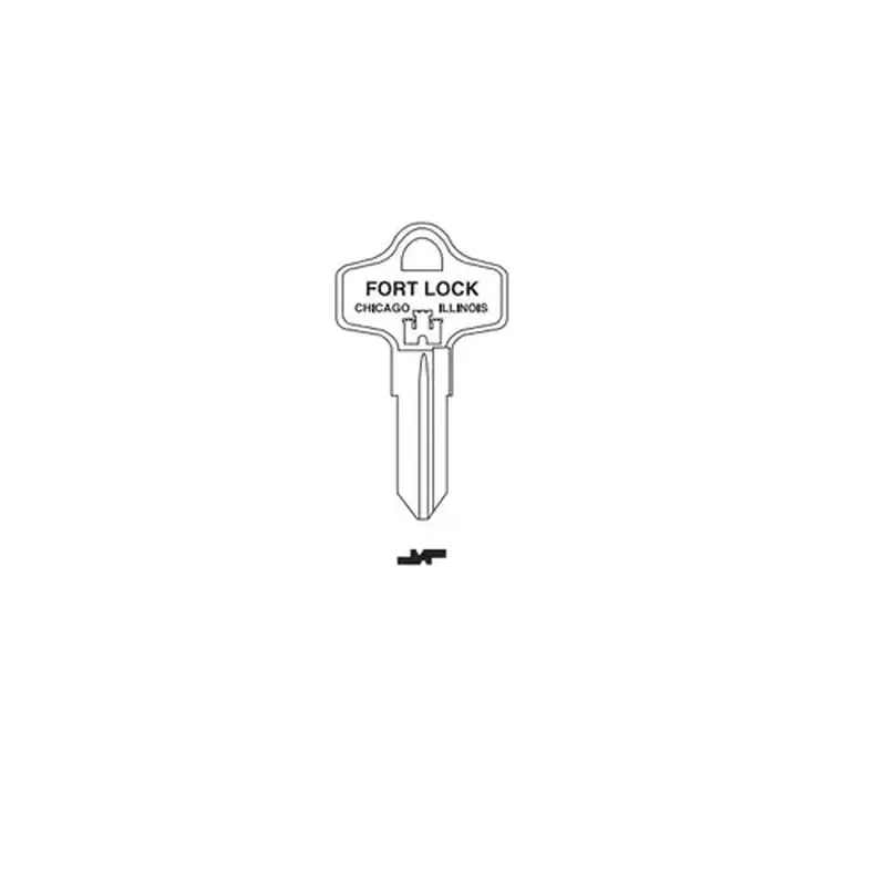 Compx Security K752 Fort Key Blanks F/8000 Series Brass