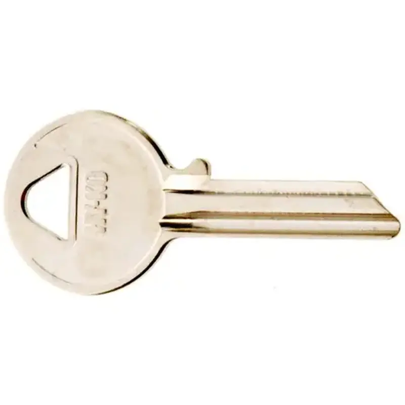 Hy-Ko 11010Y52 Key Blank, Brass, Nickel, For: Yale Cabinet, House Locks and Padlocks