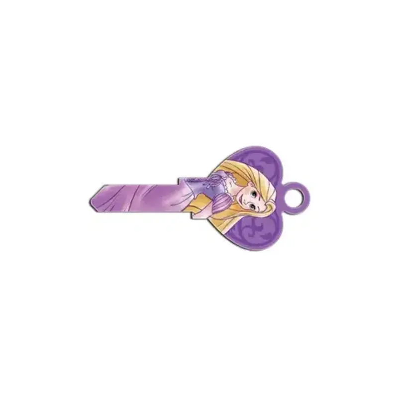 Howard Keys KW-D115-XCP5 Disney Rapunzel Heart Shape - pack of 5