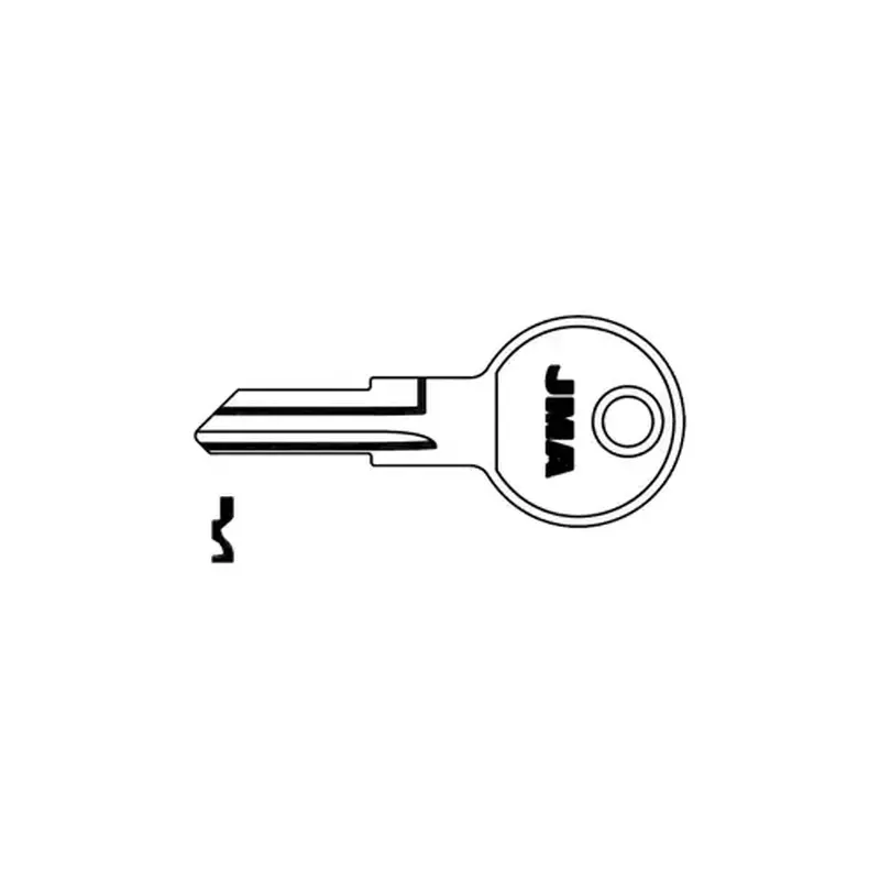 US Lock B1-NP 2100 Series Strattec Blank 1098M Key NICKEL Color/Finish Family