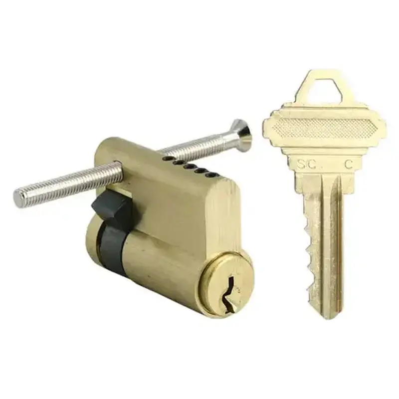 GMS PR10-SC-04 Profile Cylinder Satin Brass