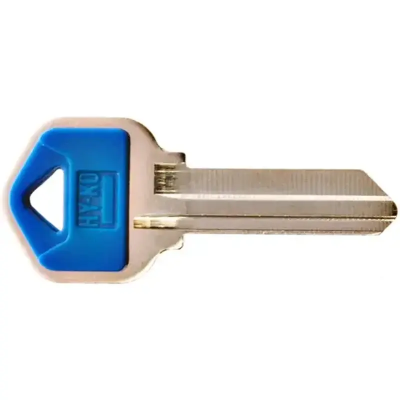 Hy-Ko 13005KW1PB-XCP5 Key Blank, Plastic, For: Kwikset Cabinet, House Locks and Padlocks - pack of 5