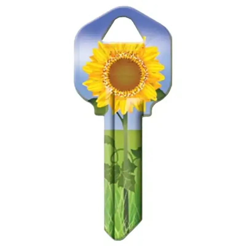 Hy-Ko 16005KW1-17 KW1-17 KEYBLANK SUNFLOWER Nickel