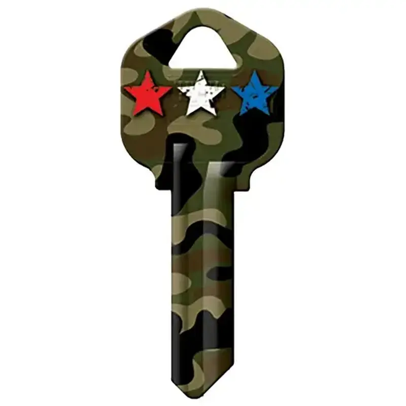 Hy-Ko 16005KW1-15 Key Blank, Brass, Nickel, For: Kwikset KW1 Keyways
