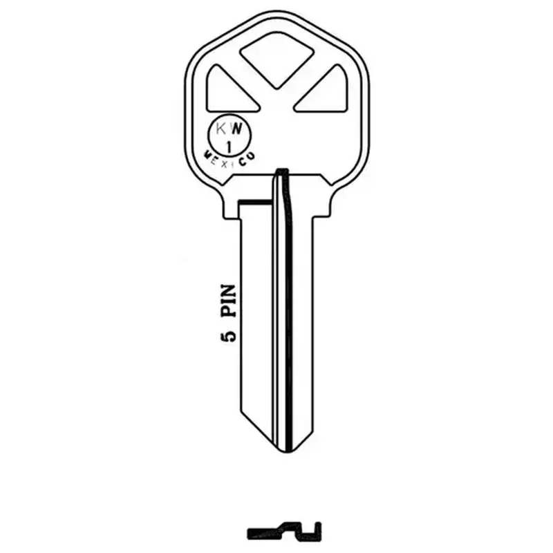 JMA KW1-JMA Key Blank