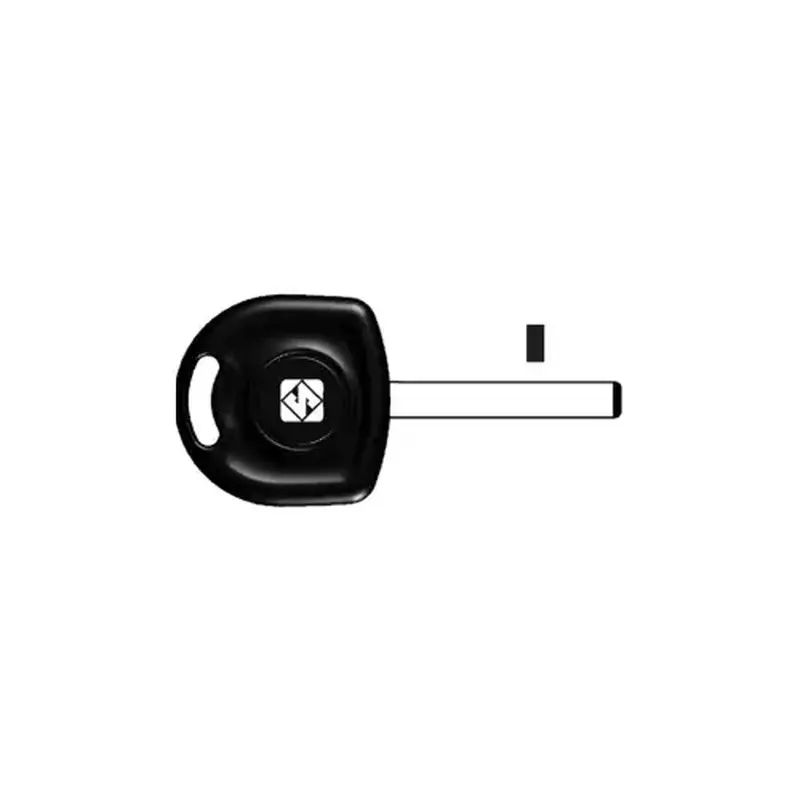 Kaba Ilco HU100-P Late Model GM Service Key Blank NICKEL Color/Finish Family
