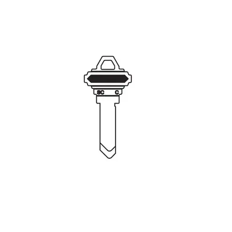 GMS KB6-SC-PB Key Blank