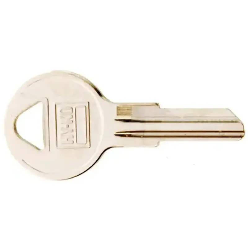 Hy-Ko 11010Y11-XCP10 Key Blank, Brass, Nickel, For: Yale Cabinet, House Locks and Padlocks - pack of 10