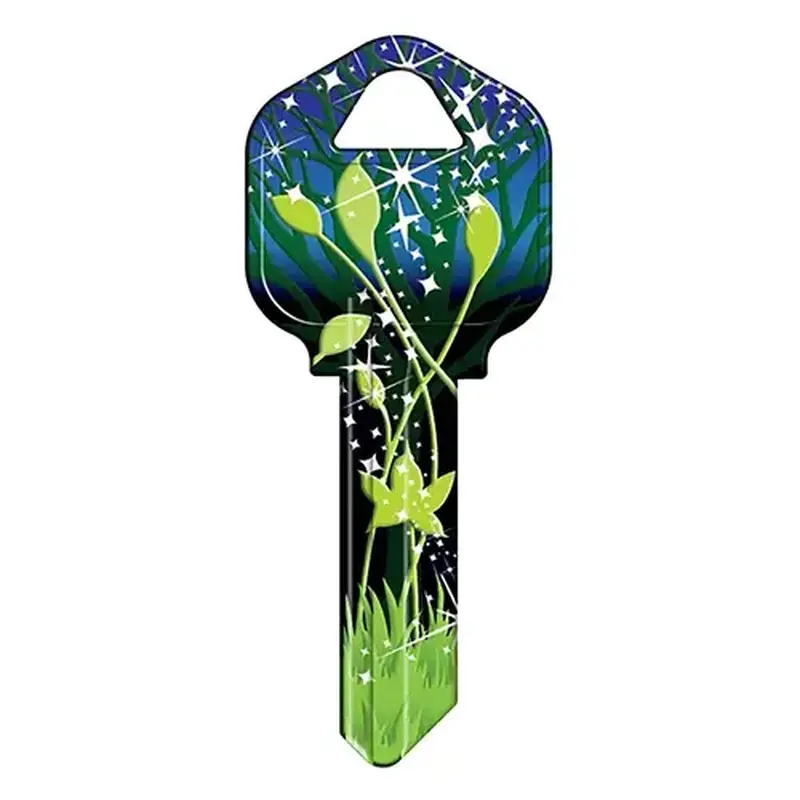 Hy-Ko 16010KW1-40-XCP10 Key Blank, Brass, Nickel-Plated, For: Kwikset KW1 Keyways - pack of 10
