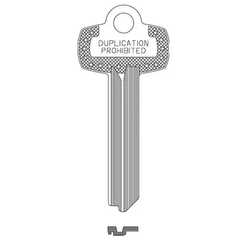 Kaba Ilco 1A1H1-ILCO Key Blank