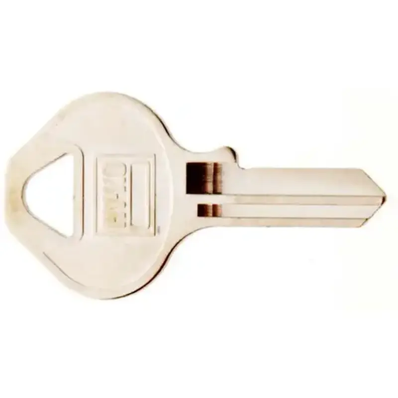 Hy-Ko 11010M13-XCP10 Key Blank, Brass, Nickel, For: Master Locks and Padlocks - pack of 10