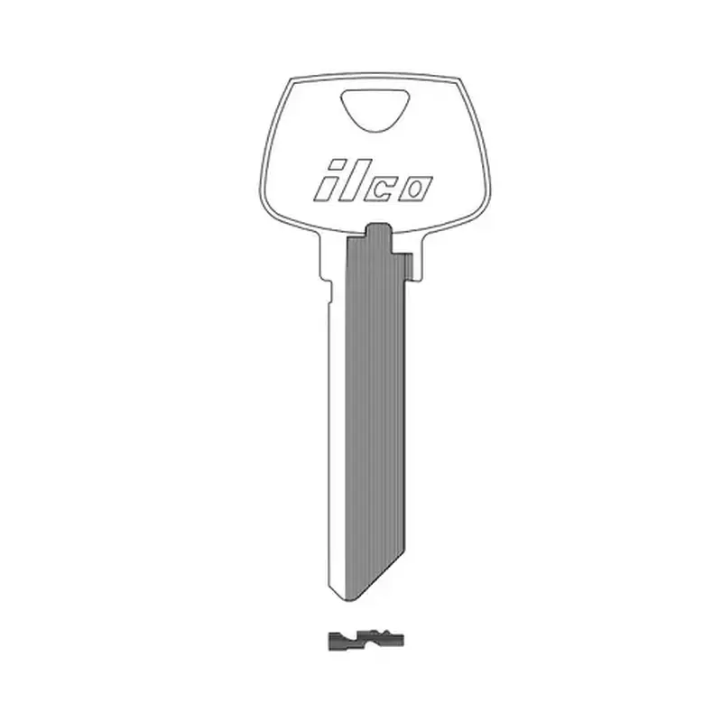 Kaba Ilco 1007CE-S73-1/2-ILCO Key Blank