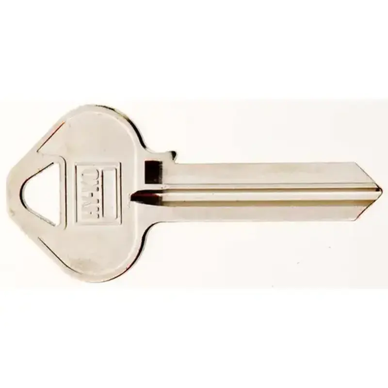 Hy-Ko 11010RU16-XCP10 Key Blank, Brass, Nickel, For: Russwin and Corbin Cabinet, House Locks and Padlocks - pack of 10