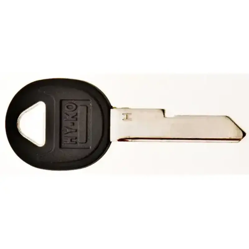 Hy-Ko 12005B45 Key Blank - GM Auto B45P Plastic Head (Black) Nickel